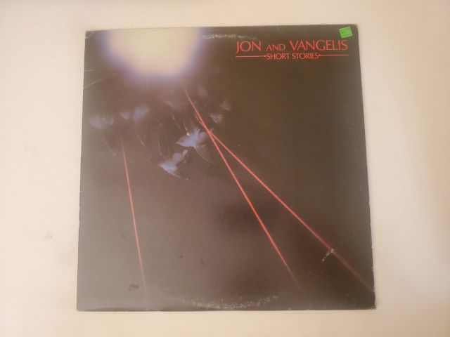 Jon and Vangelis Short Stories vinyl record