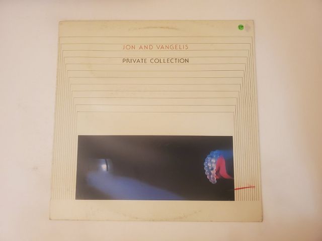 Jon and Vangelis Private Collection vinyl record