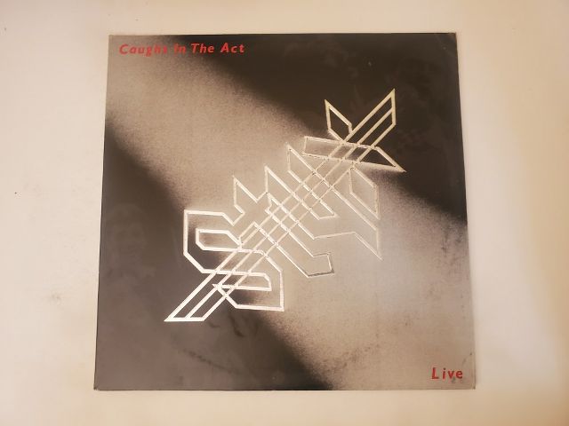 Styx Caught in the Act vinyl record