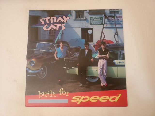 Stray Cats Built for Speed vinyl record