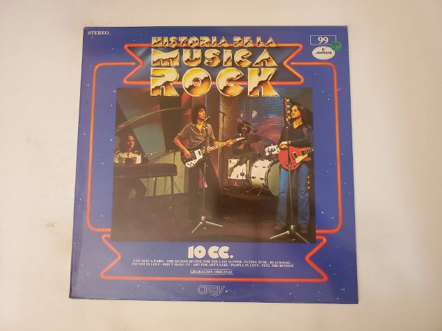 10cc Historia de la Musica Rock vinyl record