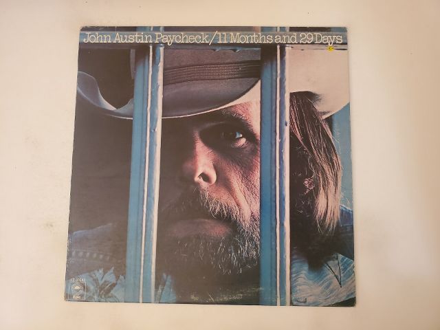 John Austin Paycheck 11 Months and 29 Days vinyl record