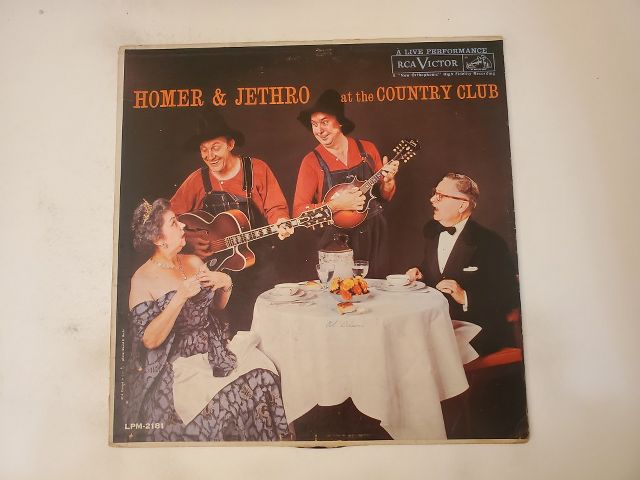 Homer & Jethro At the Country Club vinyl record