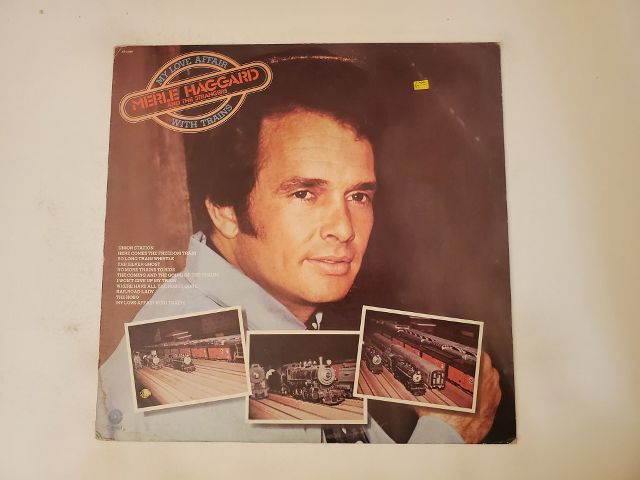 Merle Haggard and The Strangers My Love Affair with Trains vinyl record