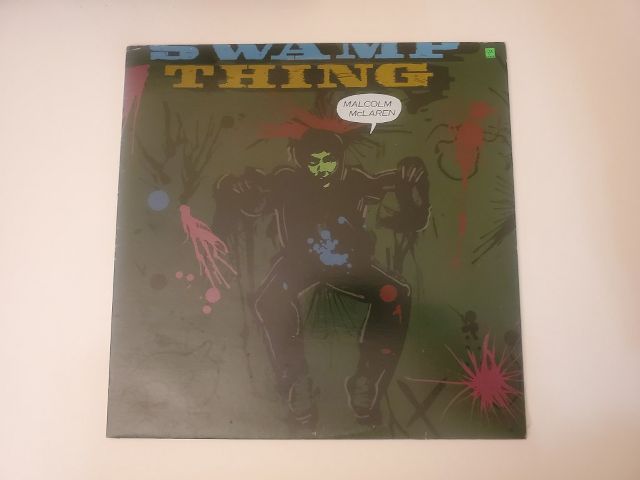 Malcolm McLaren Swamp Thing vinyl record