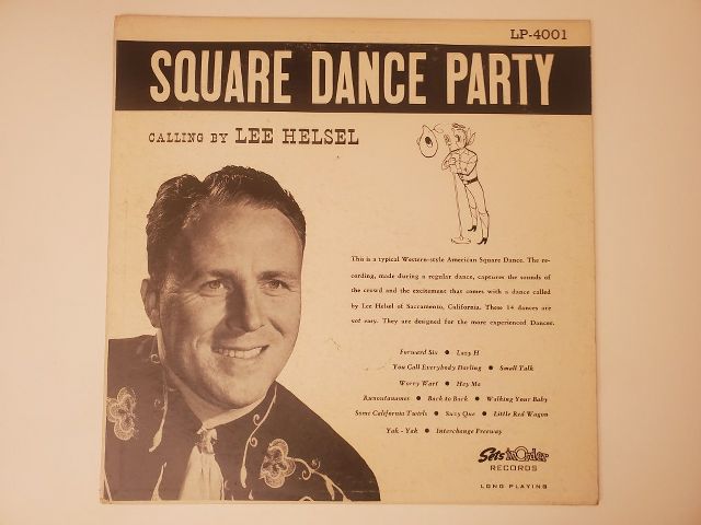 Lee Helsel Square Dance Party vinyl record