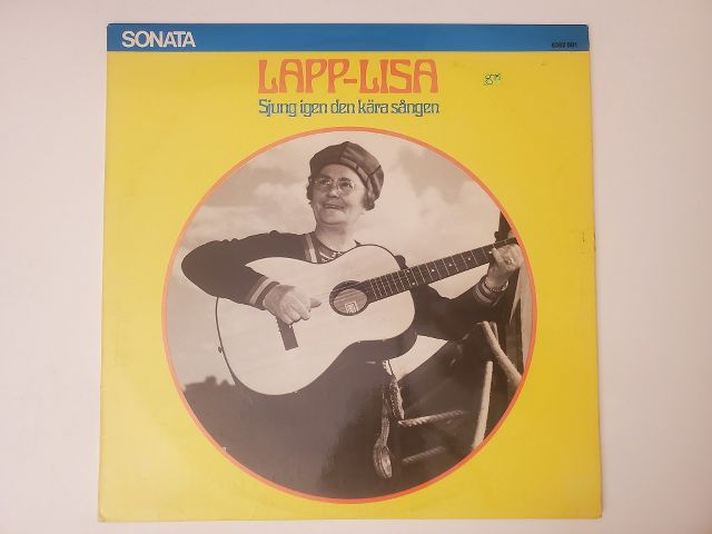 Lapp-Lisa Sjung igen den k?ra s?ngen vinyl record