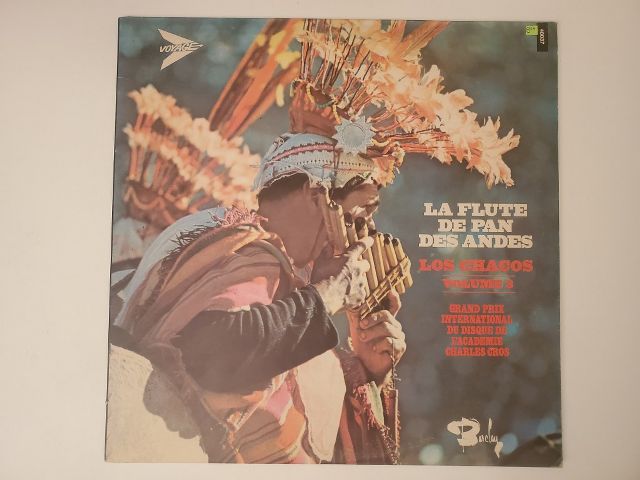 Los Chacos La Flute de Pan des Andes Volume 3 vinyl record