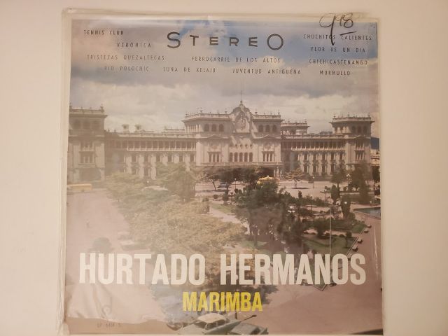 Hurtado Hermanos Marimba vinyl record