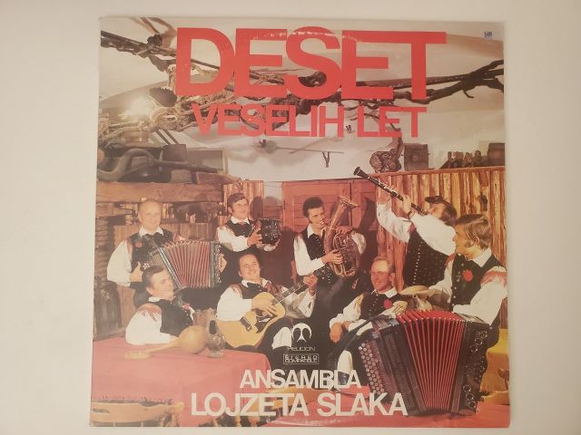 Ansambel Lojzeta Slaka Deset Veselih Let vinyl record