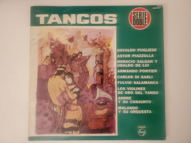 Various Artists Tangos vinyl record