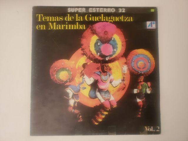 Unknown Temas de la Guelaguetza en Marimba Vol. 2 vinyl record