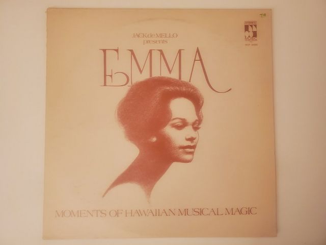 Jack de Mello Emma: Moments of Hawaiian Musical Magic vinyl record