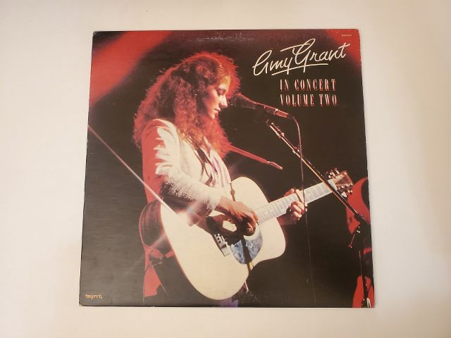 Amy Grant In Concert Volume Two vinyl record