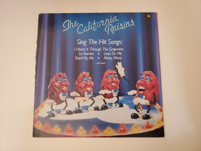 The California Raisins Sing the Hit Songs vinyl record