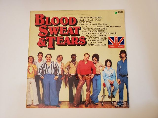 Blood, Sweat & Tears Blood, Sweat & Tears 4 vinyl record
