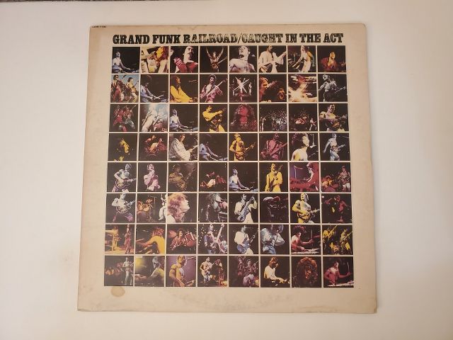 Grand Funk Railroad Caught in the Act vinyl record