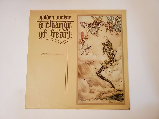 Golden Avatar A Change of Heart vinyl record