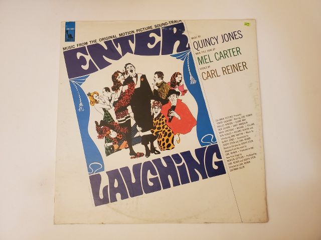 Quincy Jones Enter Laughing (Original Motion Picture Soundtrack) vinyl record