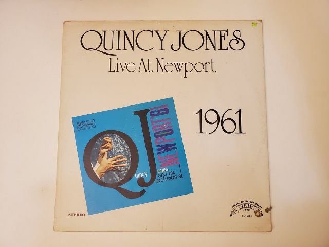 Quincy Jones Live At Newport vinyl record