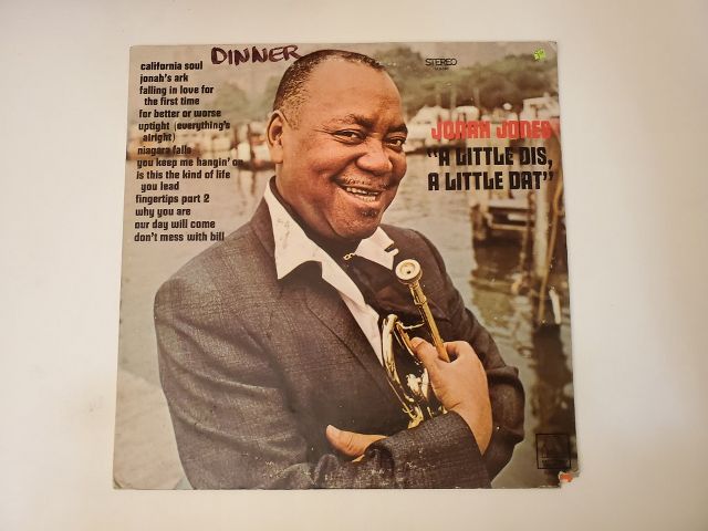 Jonah Jones A Little Dis, A Little Dat vinyl record