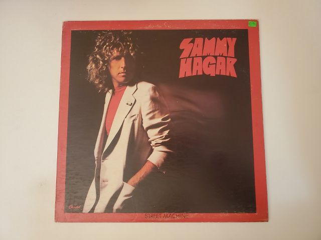 Sammy Hagar Street Machine vinyl record