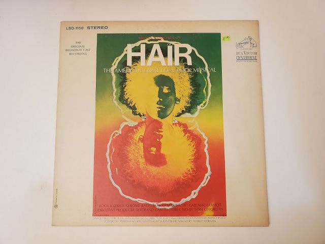 Original Broadway Cast Hair: The American Tribal Love-Rock Musical vinyl record