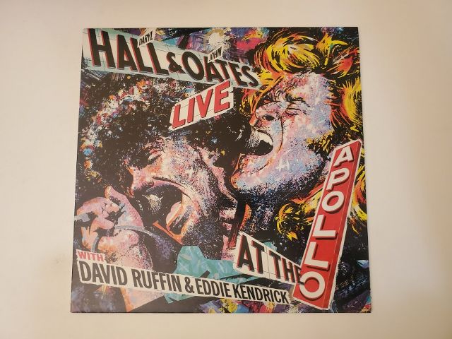 Daryl Hall & John Oates Live at the Apollo vinyl record