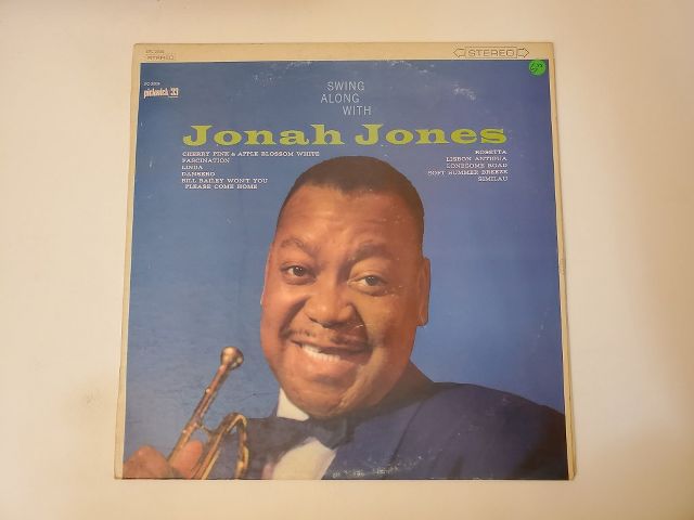 Jonah Jones Swing Along with Jonah Jones vinyl record