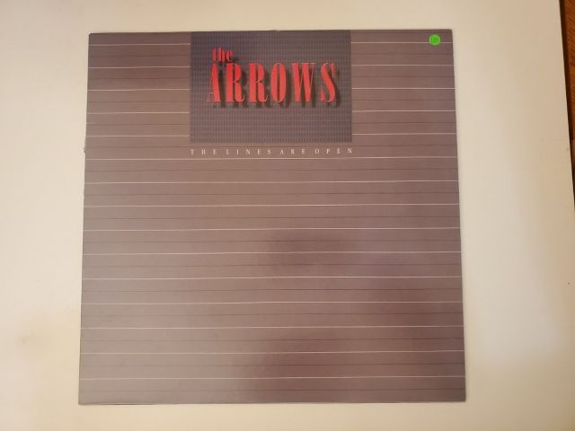 The Arrows The Lines Are Open vinyl record