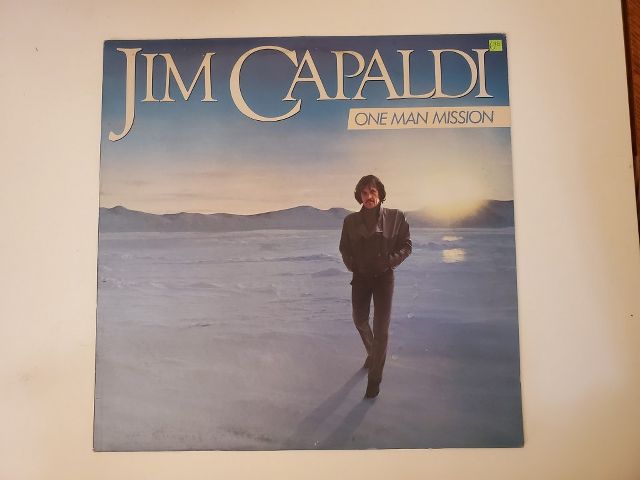 Jim Capaldi One Man Mission vinyl record