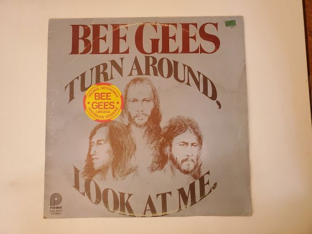 Bee Gees Turn Around, Look at Me vinyl record