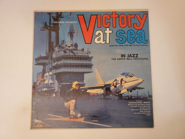 The Aaron Bell Orchestra Victory at Sea in Jazz vinyl record