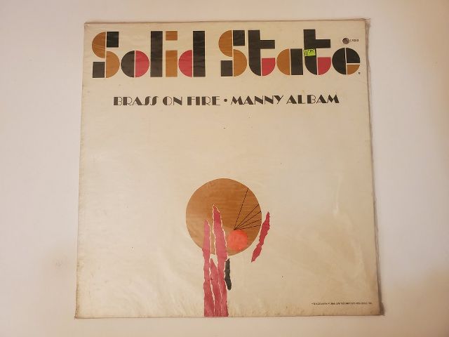 Manny Albam Brass on Fire vinyl record
