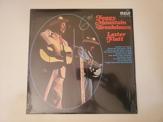 Lester Flatt Foggy Mountain Breakdown vinyl record