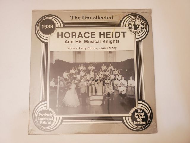 Horace Heidt and His Musical Knights The Uncollected 1939 vinyl record