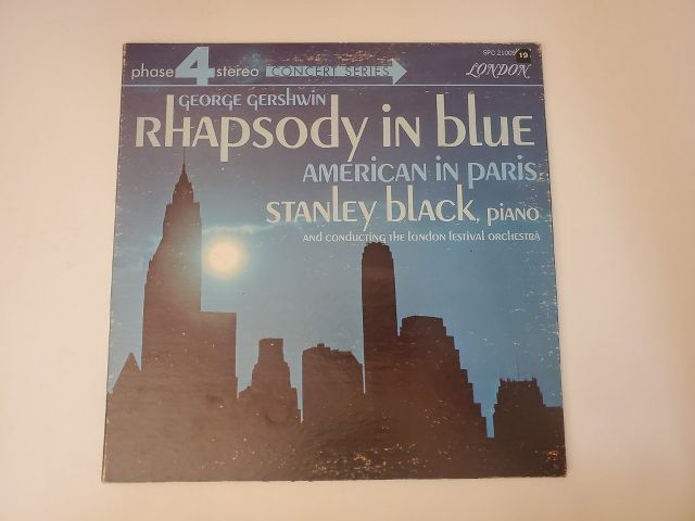 Stanley Black Rhapsody in Blue vinyl record