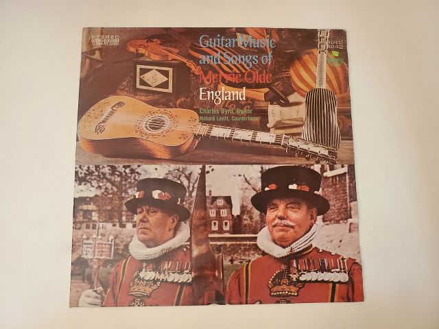 Charles Byrd, Richard Levitt Guitar Music and Songs of Merrie Olde England vinyl record