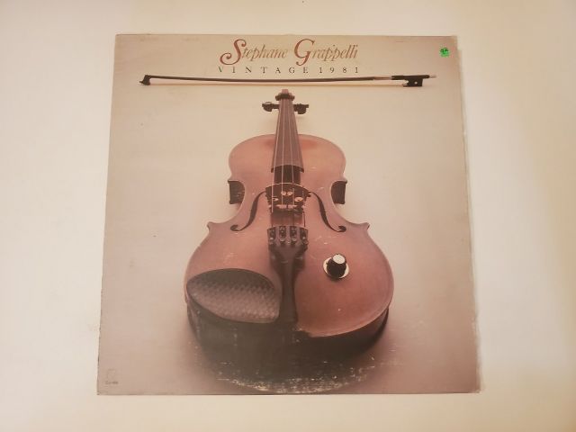 Stephane Grappelli Vintage 1981 vinyl record
