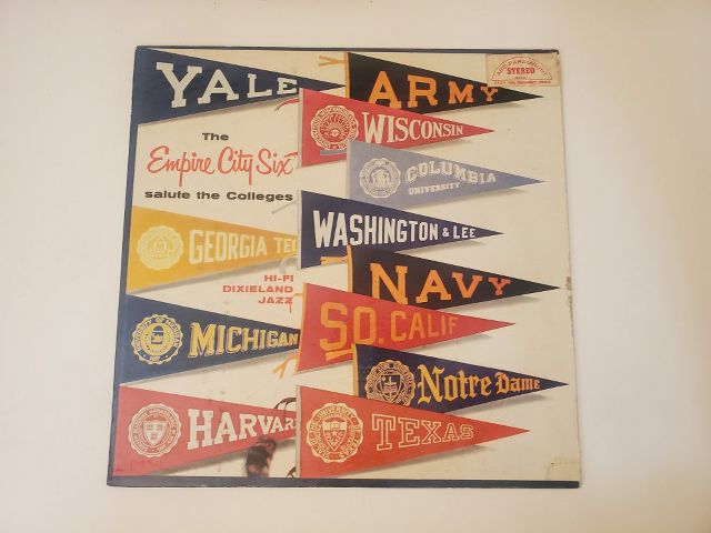 The Empire City Six Salute the Colleges vinyl record
