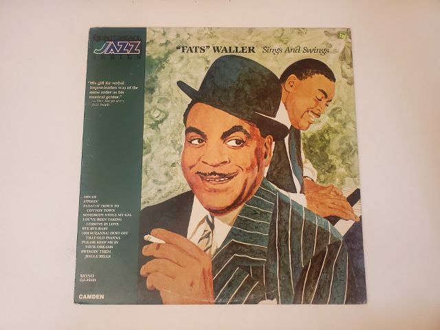 Fats Waller Sings and Swings vinyl record