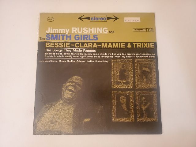 Jimmy Rushing and The Smith Girls Bessie, Clara, Mamie & Trixie vinyl record