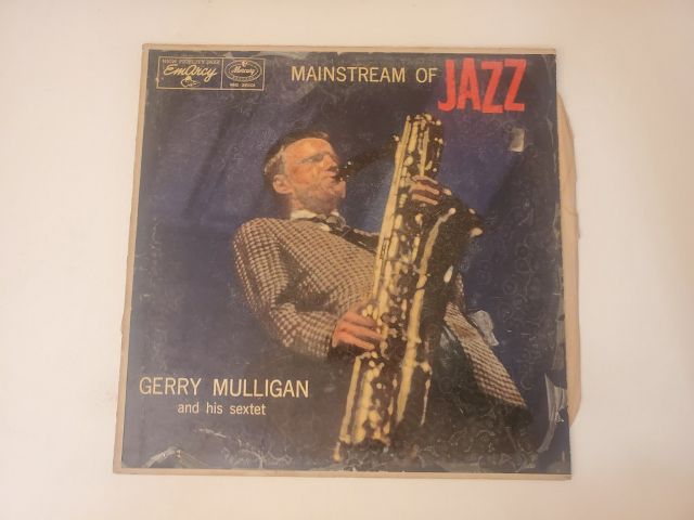 Gerry Mulligan and his sextet Mainstream of Jazz vinyl record