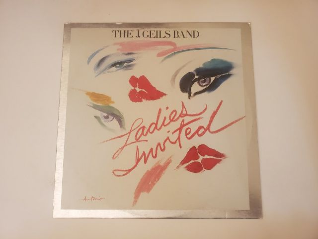 The J. Geils Band Ladies Invited vinyl record