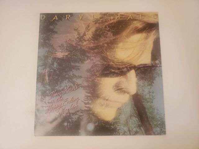 Daryl Hall Three Hearts in the Happy Ending Machine vinyl record