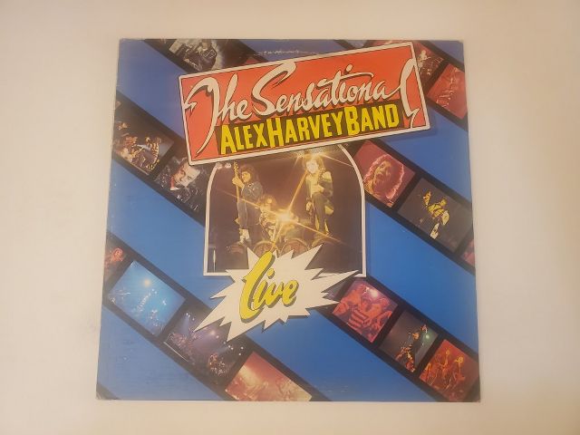 The Sensational Alex Harvey Band Live vinyl record