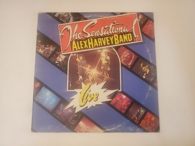 The Sensational Alex Harvey Band Live vinyl record