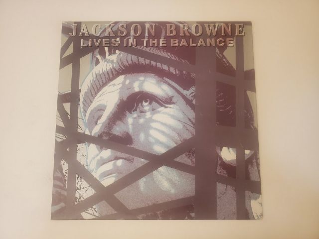 Jackson Browne Lives in the Balance vinyl record