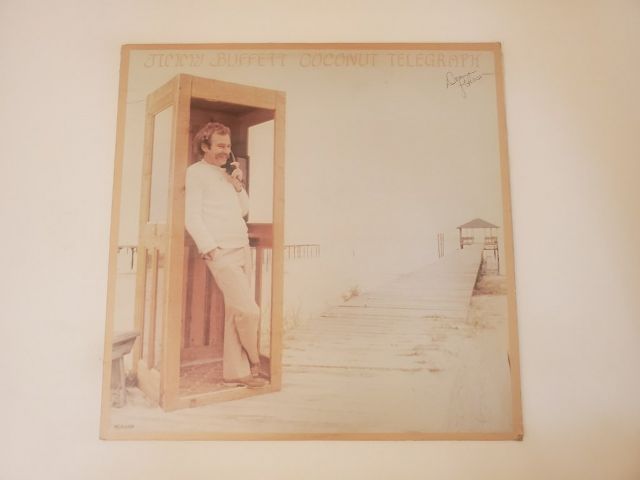 Jimmy Buffett Coconut Telegraph vinyl record
