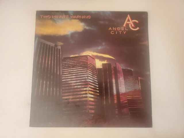 Angel City Two Minute Warning vinyl record